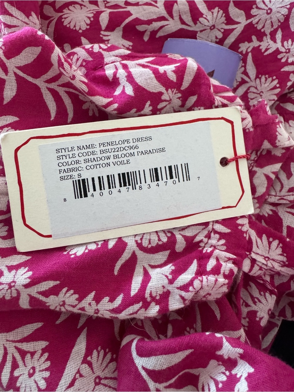 Banjanan Penelope Dress Sleeveless Pink Tiered Maxi Dress - Picture 8 of 9